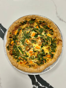 Winter Veggie Quiche